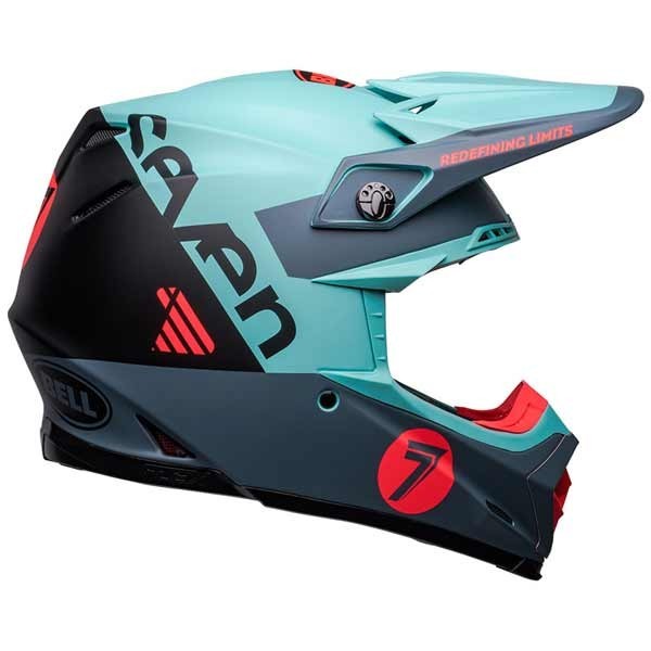 Casco Bell Helmets Moto-9S Flex Seven Vanguard Aqua
