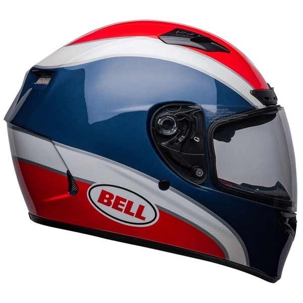 Bell Helmets Qualifier Dlx Classic blau rot helm