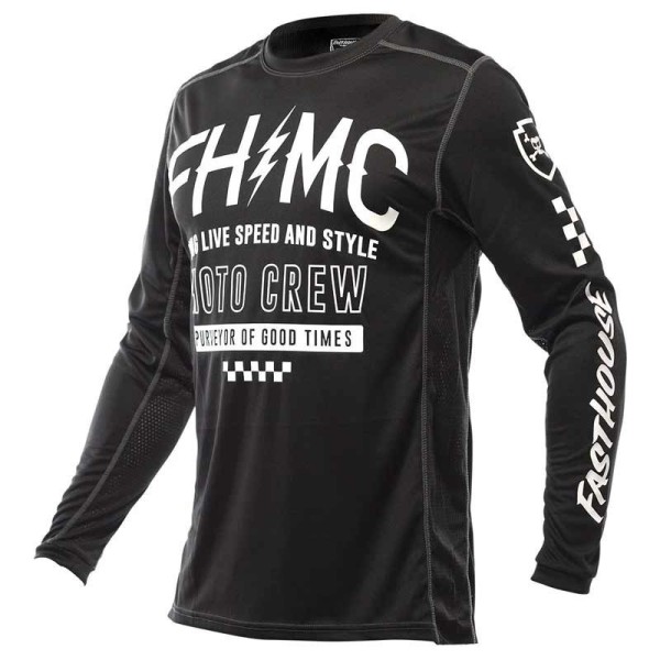 Maglia Fasthouse Grindhouse Cypher Black