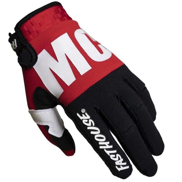 Fasthouse MX gloves Speed Style Remnant Red Black
