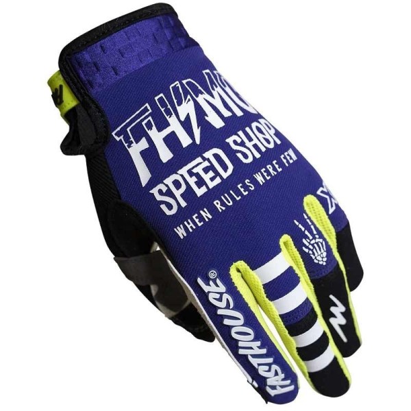 Fasthouse MX-Handschuhe Speed Style Brute Purple Black