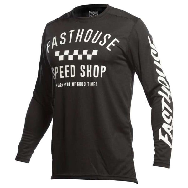 Camiseta motocross Fasthouse Carbon black
