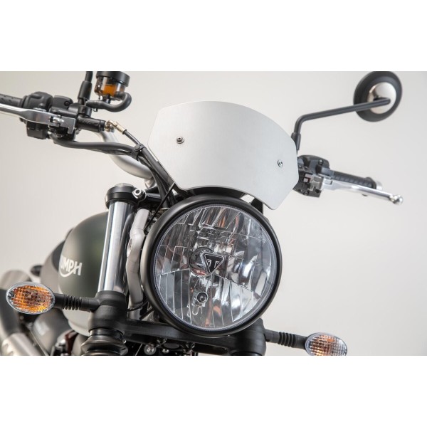 Bulle moto Sw-Motech Triumph Street Scrambler 900 (16-) argent