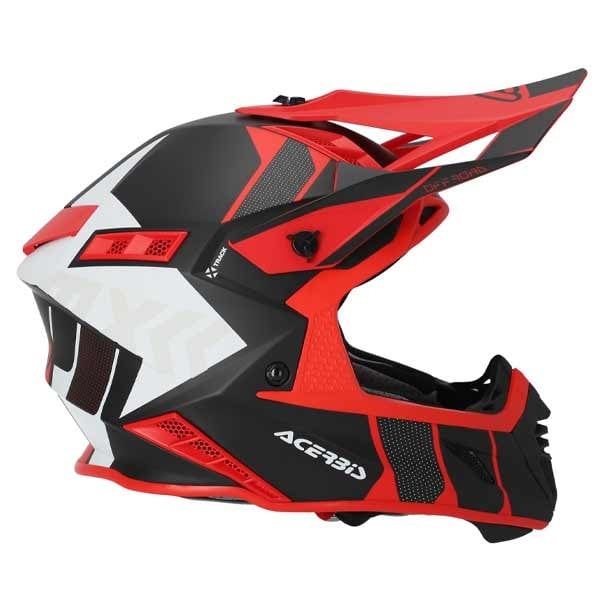 Acerbis X-Track 22-06 helmet black red