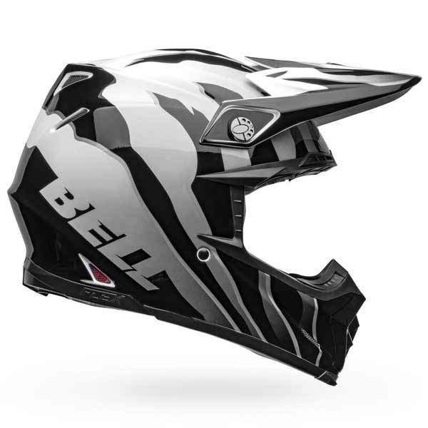 Bell Moto-9S Flex Claw helmet white black ECE06