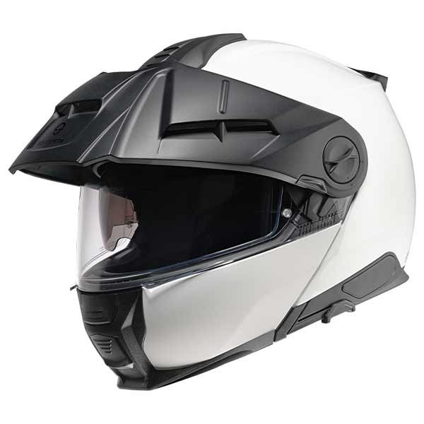 Schuberth E2 gloss white helmet