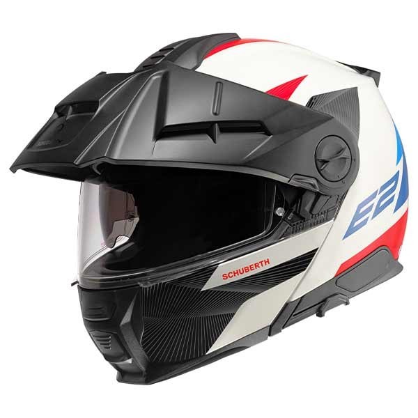 Schuberth E2 Defender white helmet