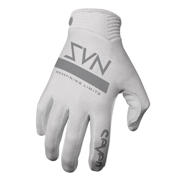 Seven MX Zero Contour weiße Handschuhe