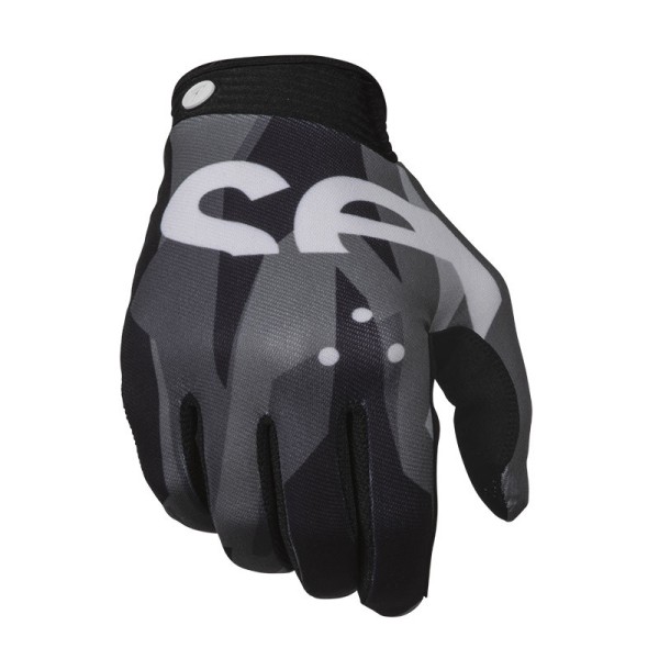 Seven mx Zero Crossover schwarz grau Handschuhe