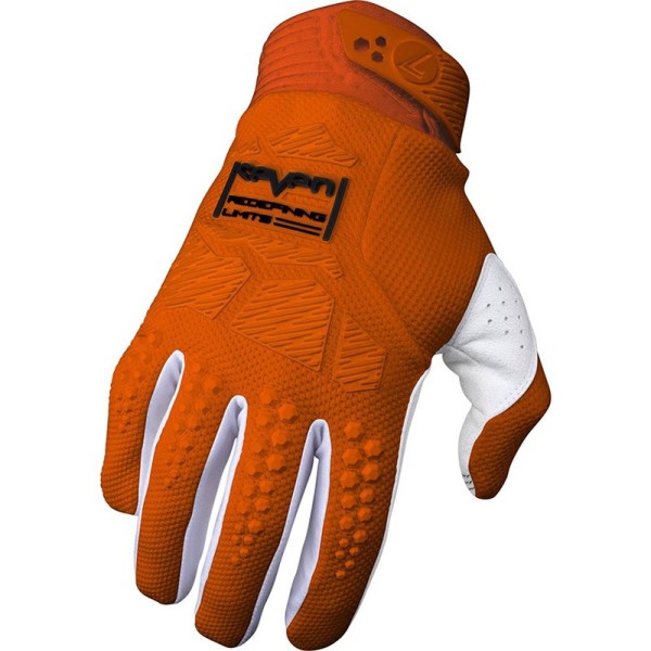Seven mx Rival ascent gloves orange