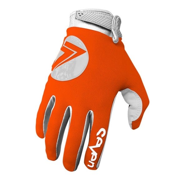 Seven mx Annex 7 dot orange fluo gloves