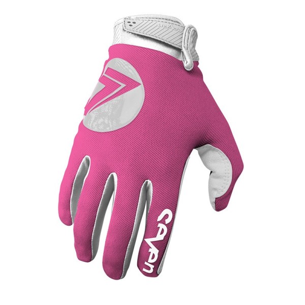 Seven mx Annex 7 dot pink gloves