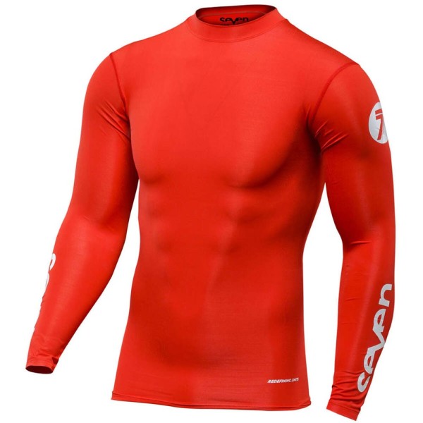 Seven mx Zero compression red jersey