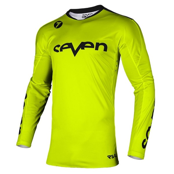 Seven mx Rival Staple yellow fluo jersey