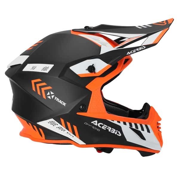 Acerbis X-Track Mips helmet orange black