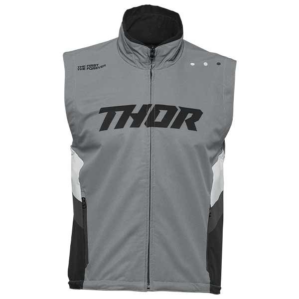 Thor Enduro Warm Up Weste grau schwarz