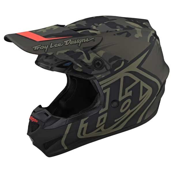 Troy Lee Designs GP Camo green Mx Helmet