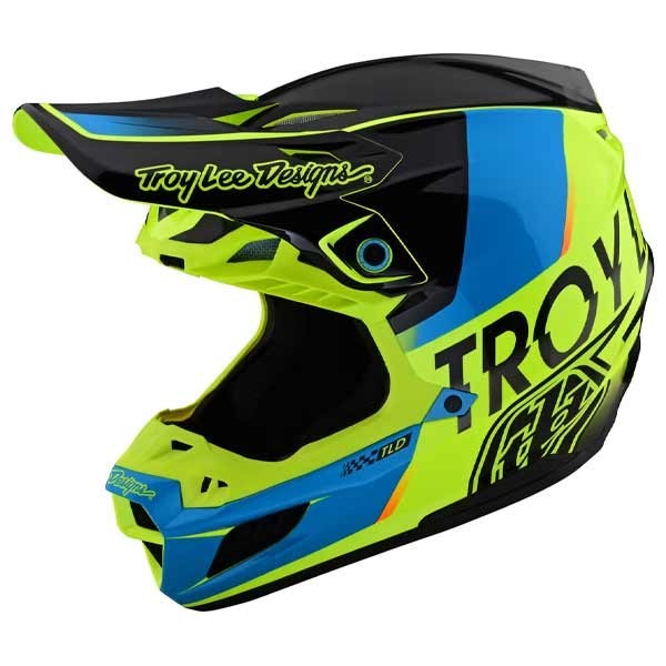 Troy Lee Designs Helmet SE5 Composite Qualifier yellow