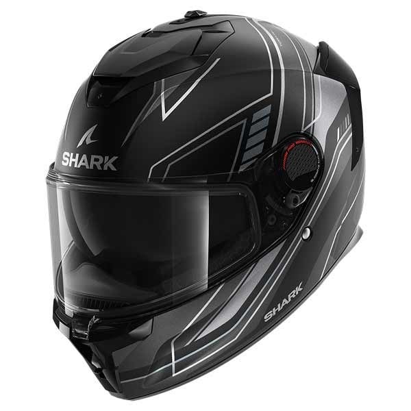 Shark Spartan GT Pro Carbon Toryan black grey helmet
