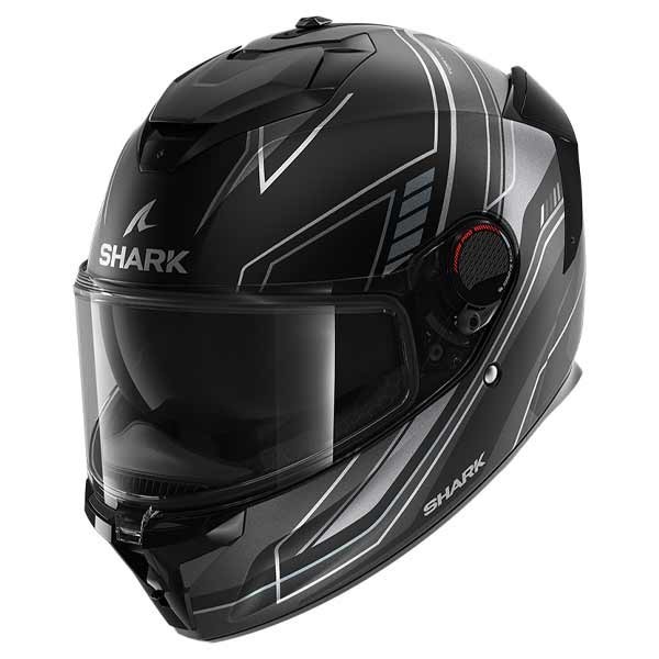 Shark Spartan GT Pro Carbon Toryan schwarz grau helm