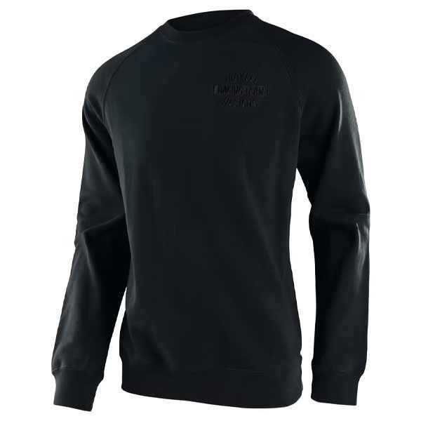 Troy Lee Designs Shop Crew schwarzes Sweatshirt