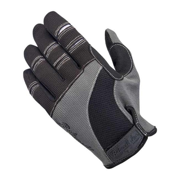 Biltwell Moto black grey gloves