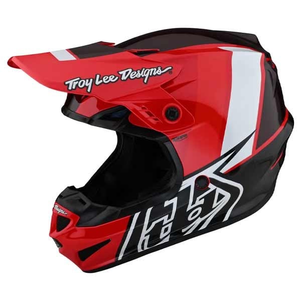 Motocross Helm Troy Lee Designs GP Nova rot