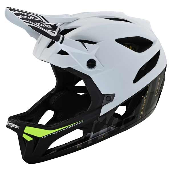 Troy Lee Designs MTB-Helm Stage Signature Weiss