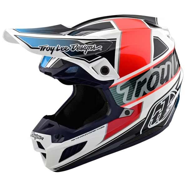 Troy Lee Designs Helmet SE5 Composite Team white black