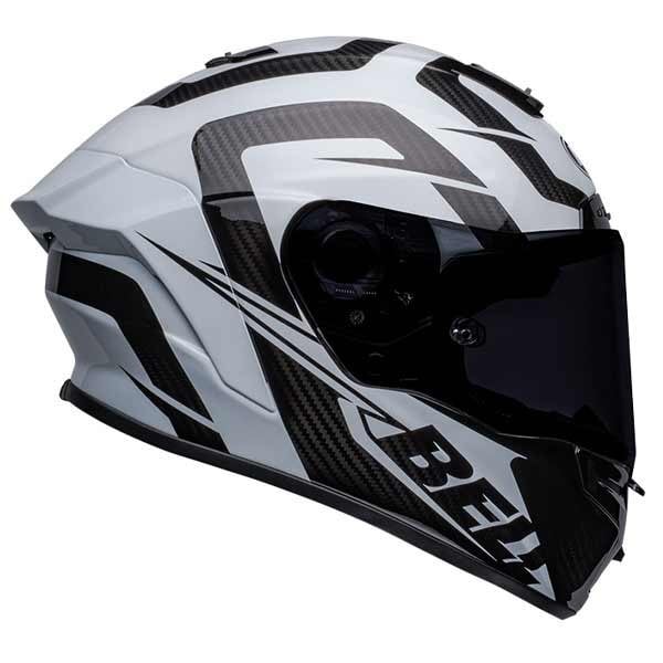 Bell Race Star Flex DLX Labyrinth white black helmet