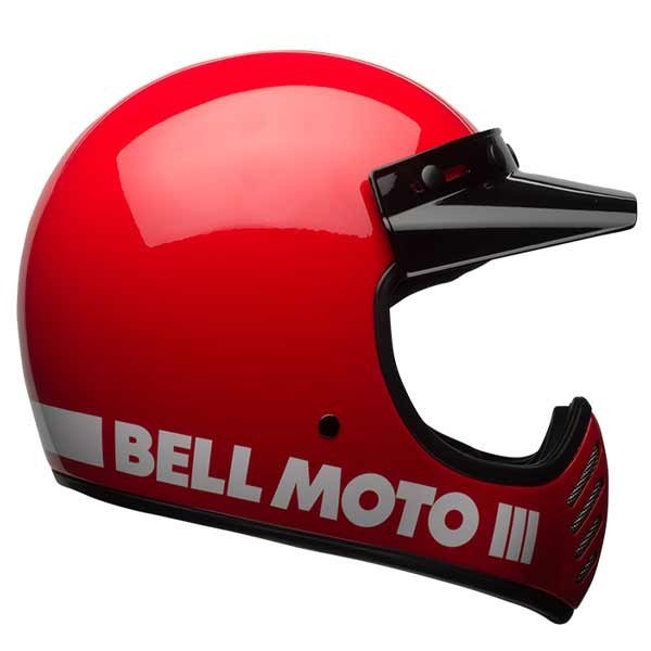 Casque Bell Moto-3 Classic rouge Ece6
