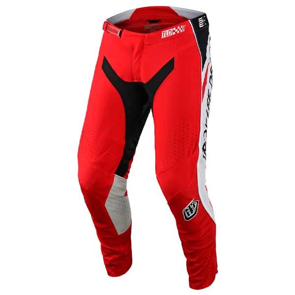Pantaloni motocross Troy Lee Designs SE Pro Drop In rosso
