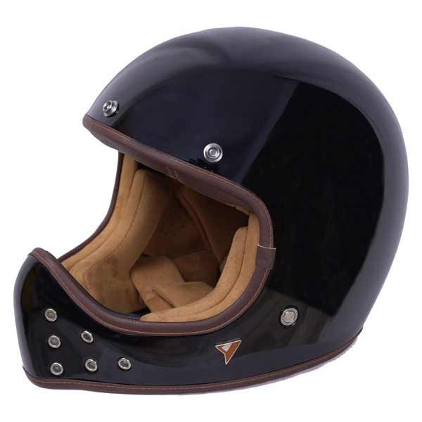Casque vintage By City The Rock Black Shinny