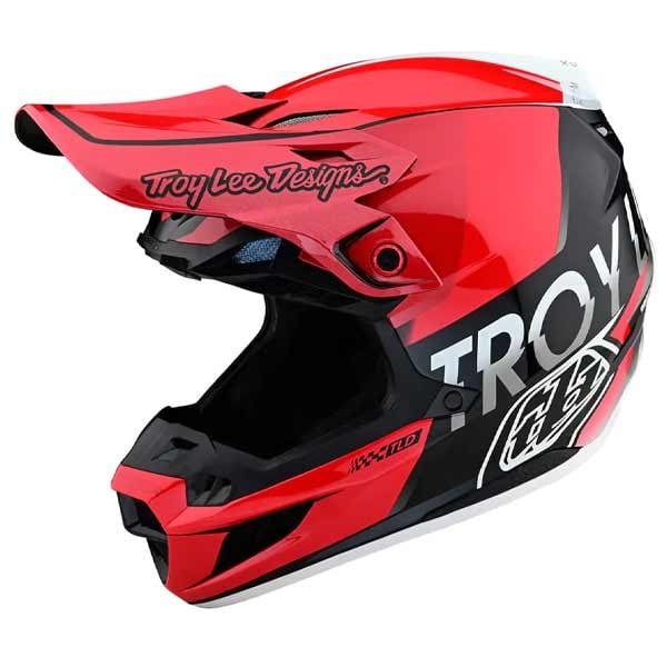 Troy Lee Designs Helm SE5 Composite Qualifier Rot Schwarz