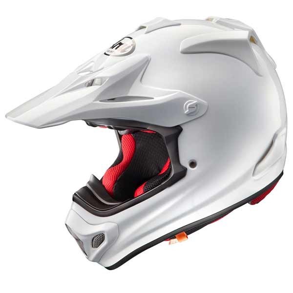 Arai MX-V white motocross helmet