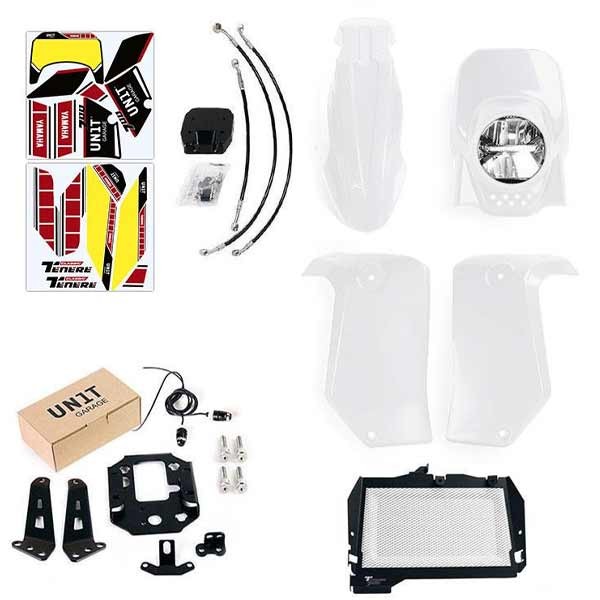 Unit Garage kit Yamaha Ténéré 700 Classic competition white