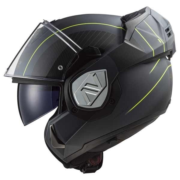 LS2 Advant Cooper black titanium modular helmet