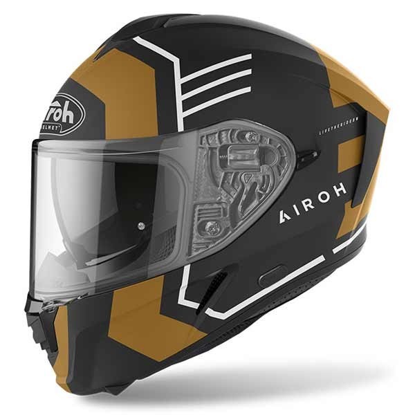 Airoh Spark Thrill matt gold full-face helmet
