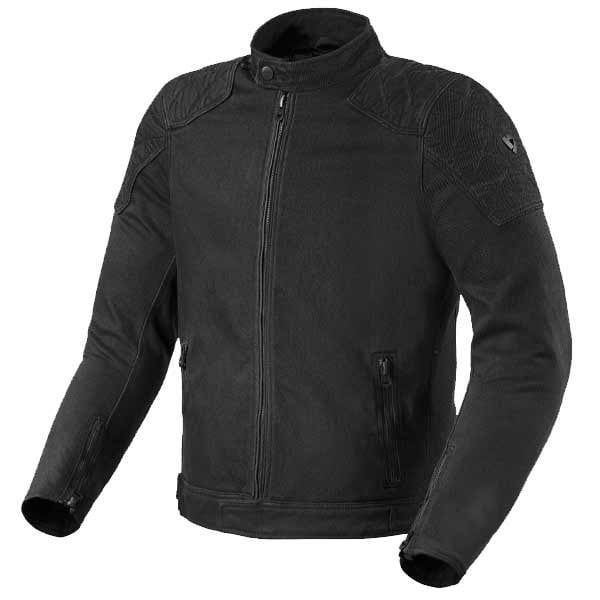 Revit Dale black motorcycle jacket