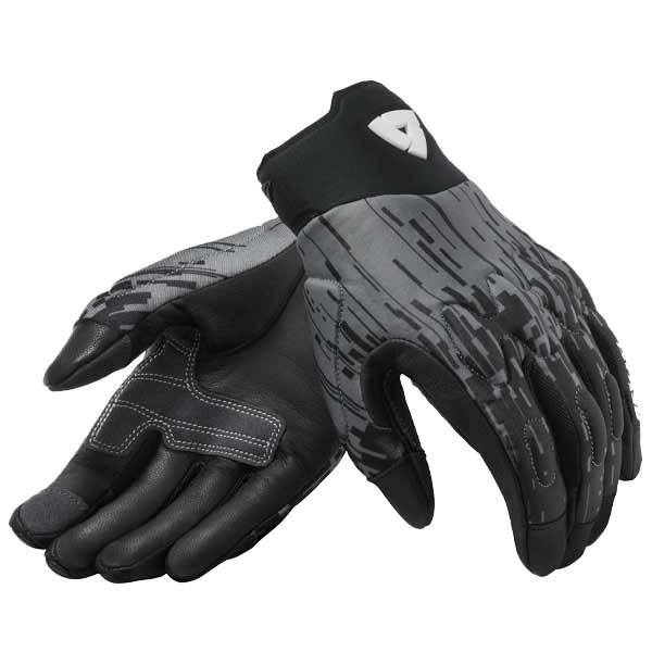 Revit Spectrum black grey gloves