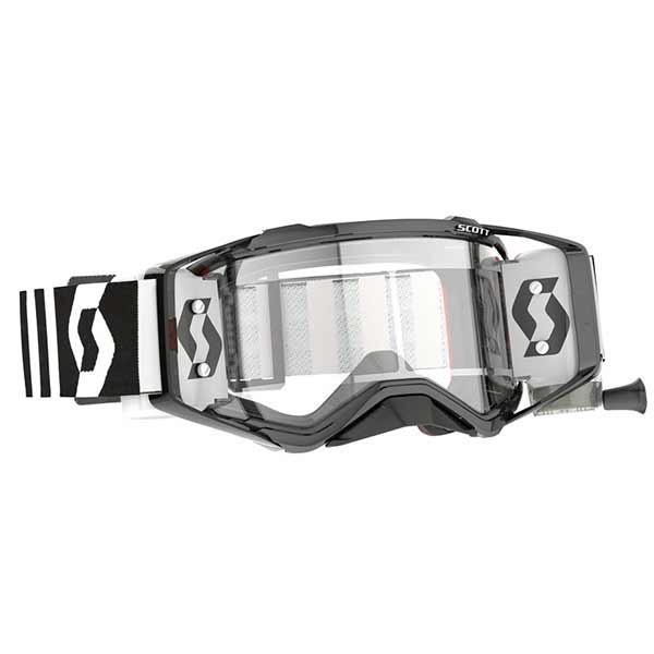 Scott Prospect WFS motocross brille weiss schwarz