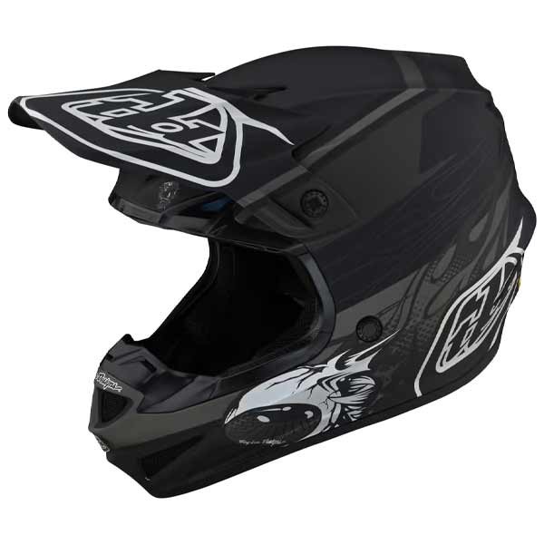 Troy Lee Designs kids motocross helmet SE4 Skooly black