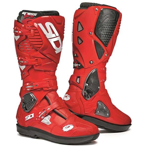Sidi Crossfire 3 SRS red MX boots
