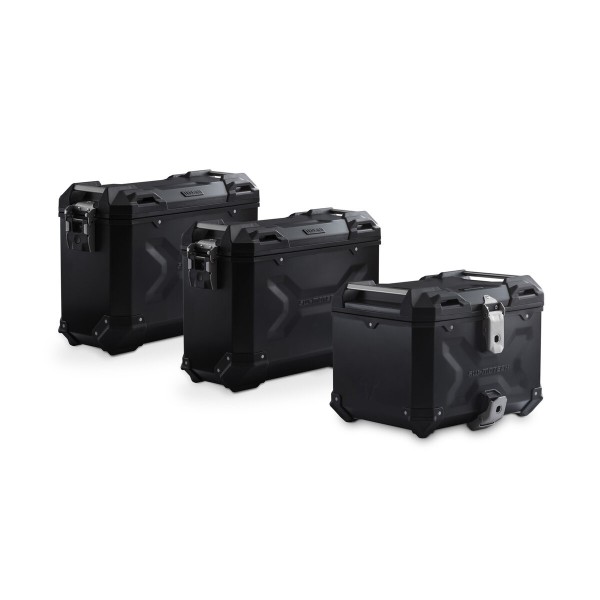 Kit de bagages Adventure Sw-Motech Honda NC750 S/SD, NC750 X/XD (14-15) noir