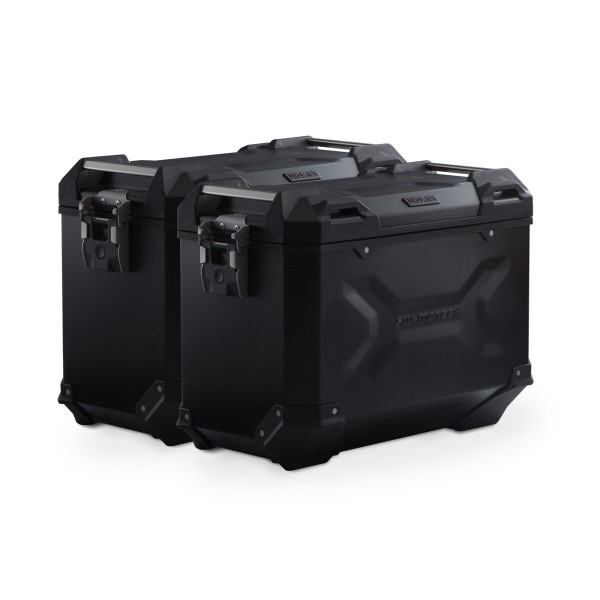 Kit valigie Sw-Motech in alluminio TRAX ADV 45/37 l. Ducati DesertX (22-) nero