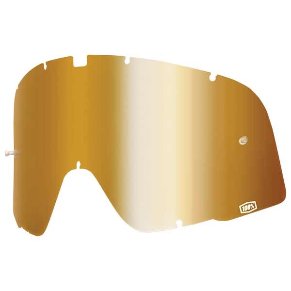 Lens Motorcycle Goggles 100% Barstow Gold
