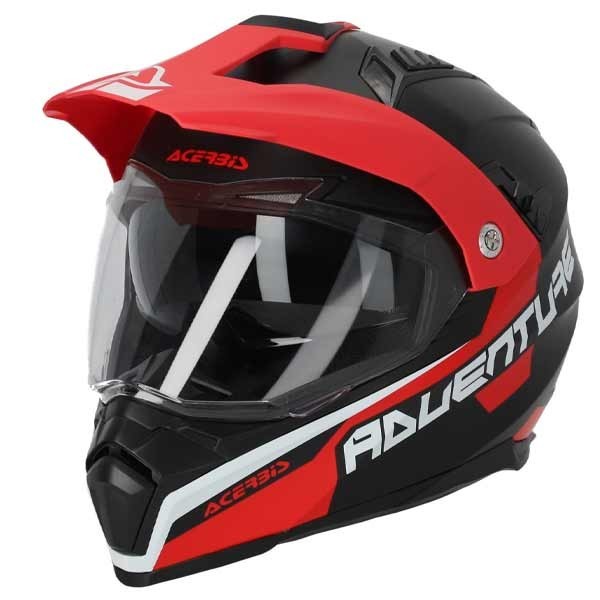 Acerbis Flip FS-606 22-06 Enduro Helm schwarz rot