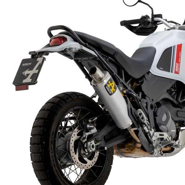 Silenziatore Arrow Indy Race alluminio Ducati DesertX (2022-)
