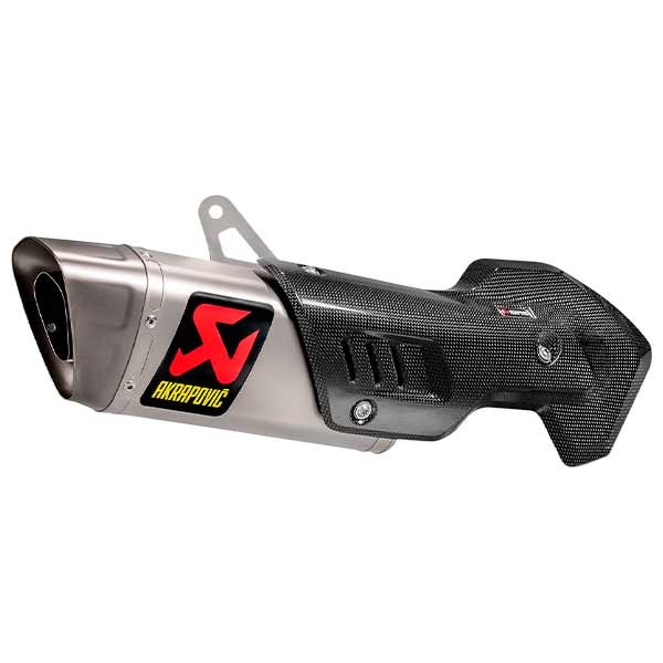 Akrapovic Slip on Titanium Ducati Multistrada 1260 (2018-2020) silencer