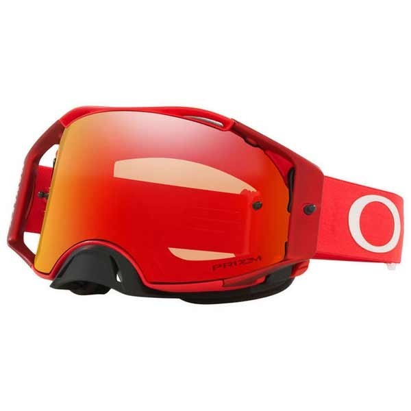 Masque Oakley Airbrake MX Moto Red Prizm Torch Iridium